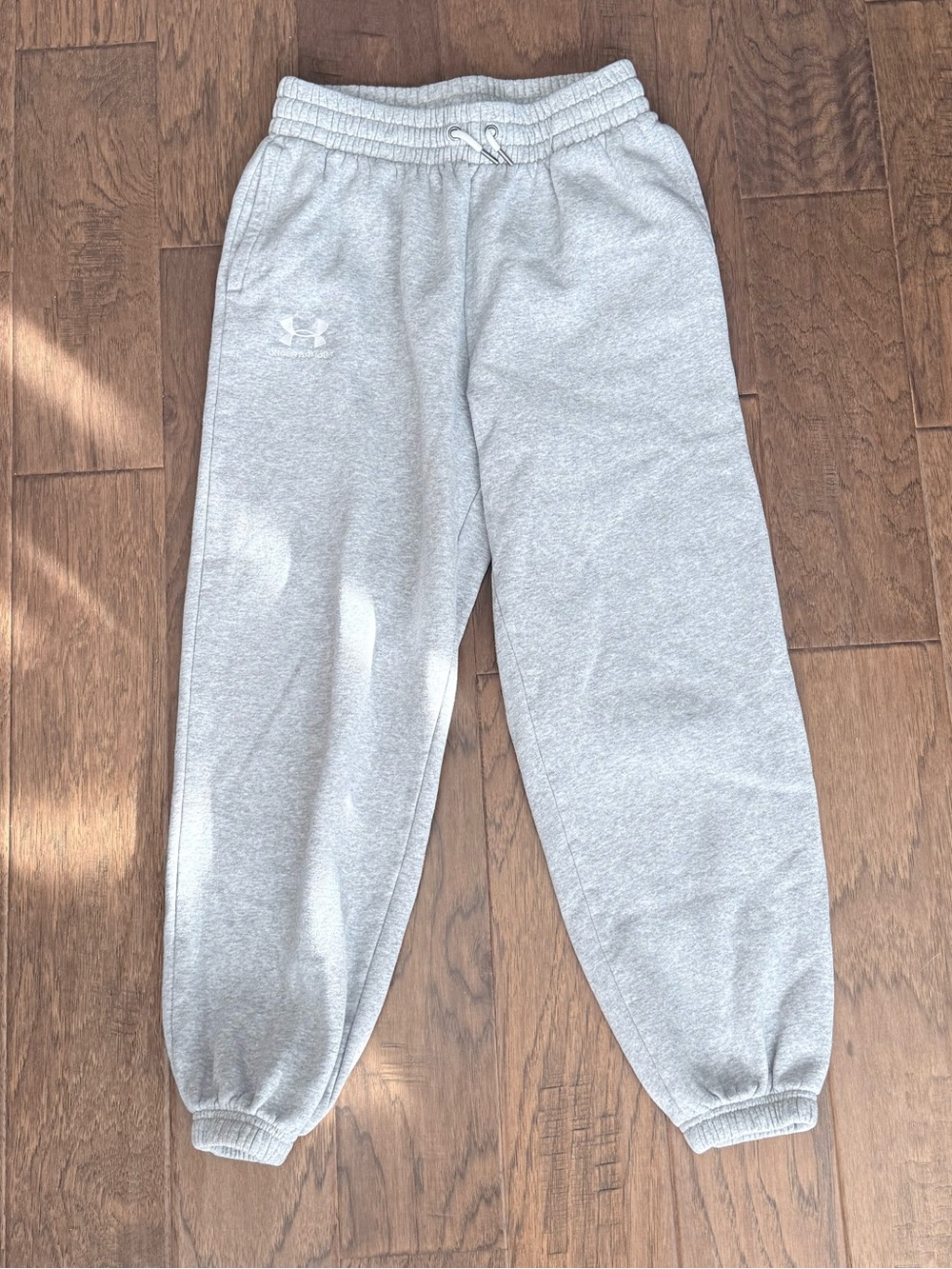 Under Armour Women's Gray Fleece Jogger Sweatpants